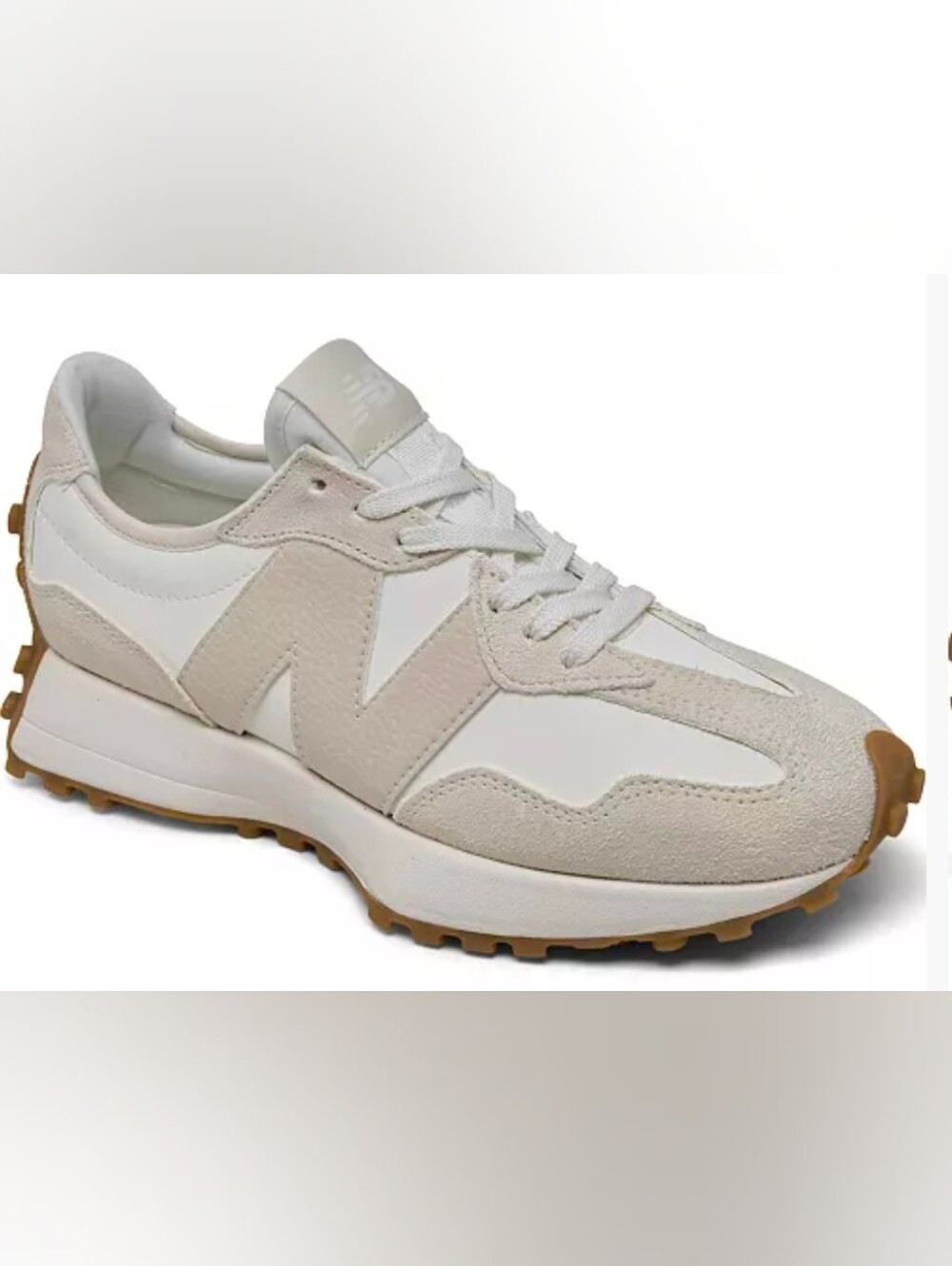 New Balance 327 Men's Linen /Sea Salt Size 7.5